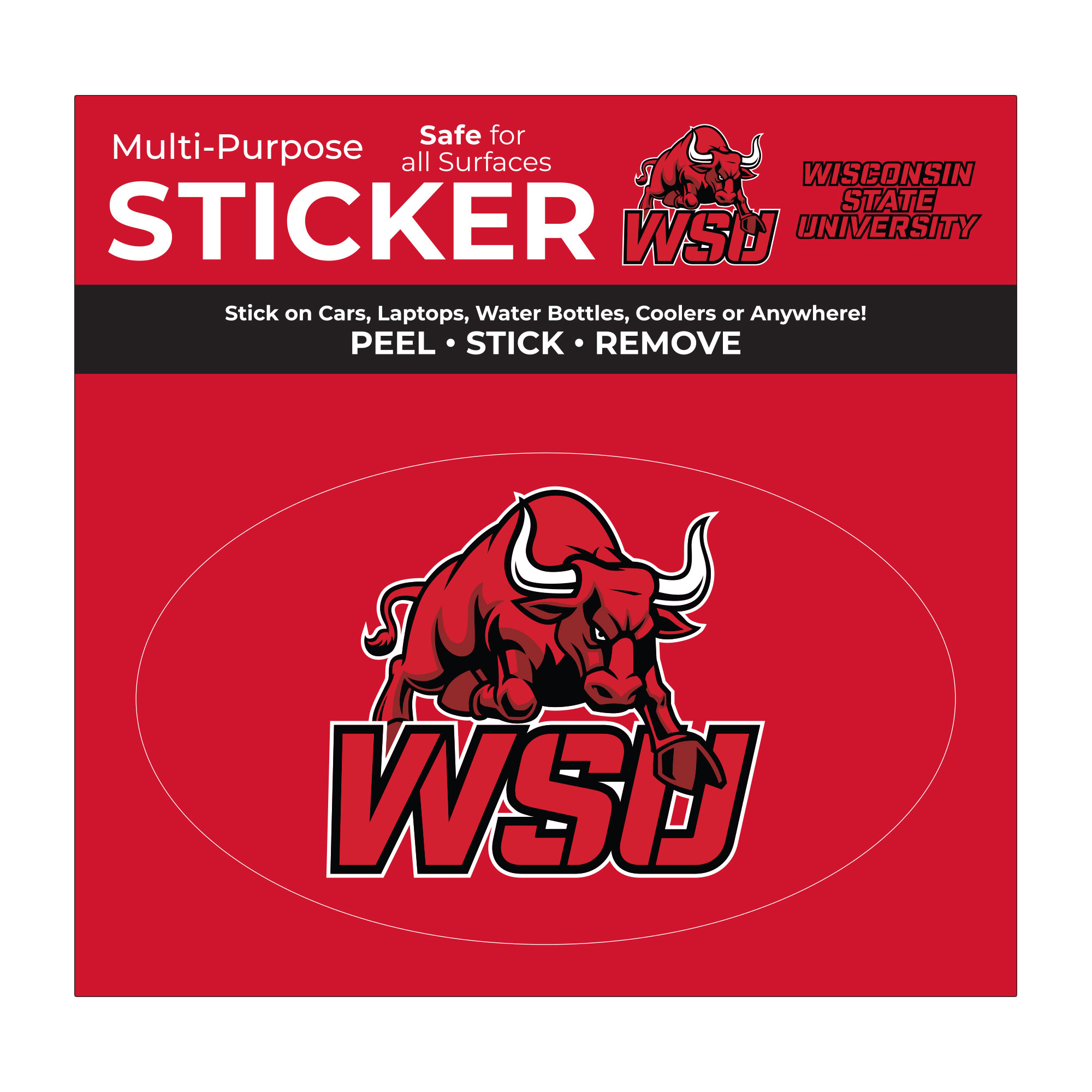 7" x 11" Vinyl Large Sticker Sheet MCM Brands